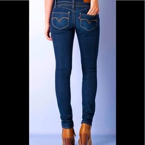 Levi's Women's Dark Blue Jeans